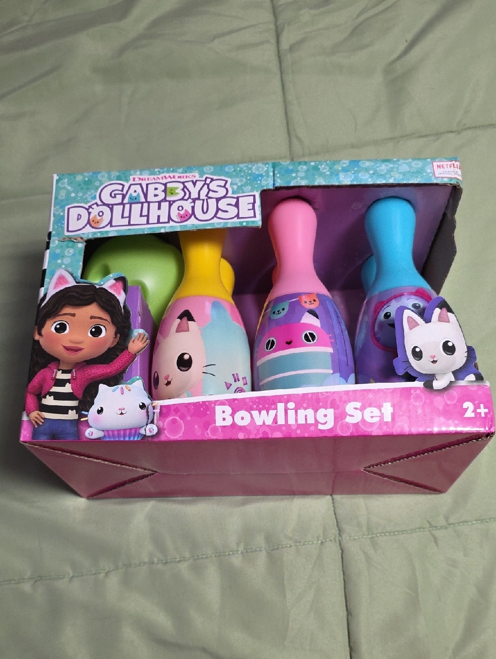 Kids Bowling Set - Pink, Blue, Yellow, Green